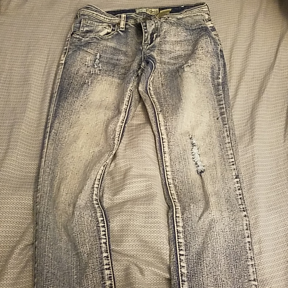 Juniors light skinny jeans
